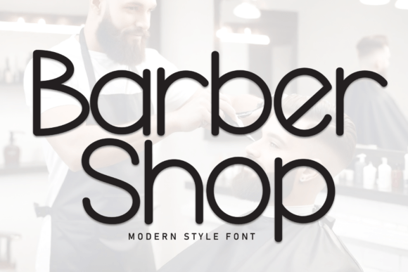 Barber Shop: The Handwritten Display Font for Your Creative Projects