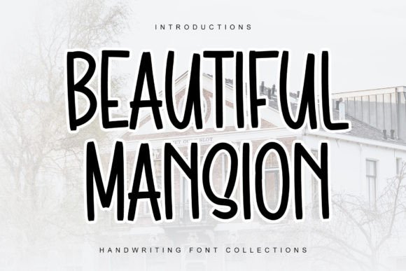 Beautiful Mansion: The Quirky Display Font for Cheery Brands