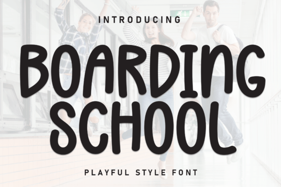 Boarding School: The Bold Handwritten Font for Scroll-Stopping Campaigns