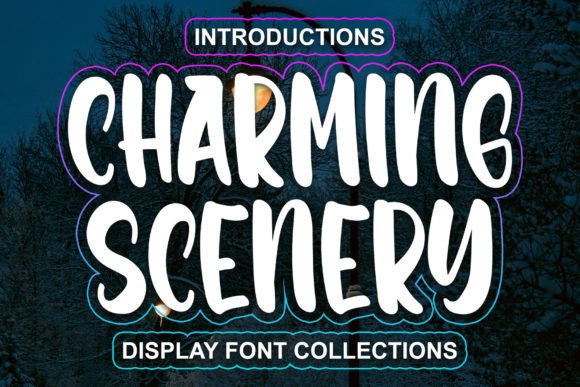 Charming Scenery Handwritten Font for Elegant Branding