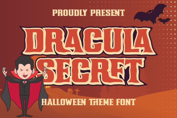Dracula Secret: The Spooky Display Font for Bold Branding
