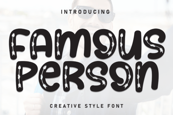 Famous Person: The Bold Display Font for Modern Editorial Design