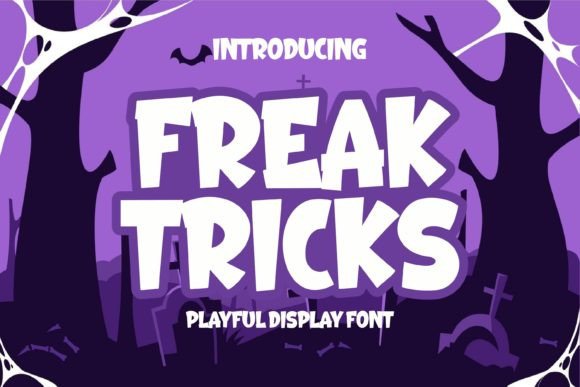 Freak Tricks: The Bold Display Font for Creative Product Design