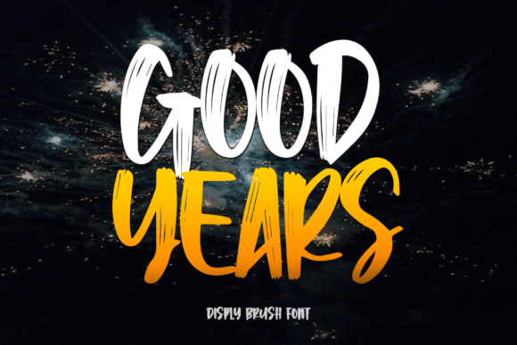 Good Years: An Elegant Display Typeface for Modern Branding