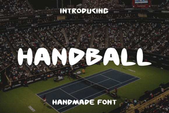 Handball: The Creative Font for Bold Branding Projects