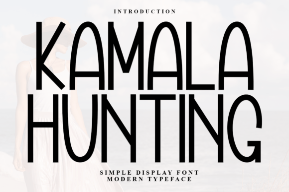 Kamala Hunting: A Timeless Display Font for Editorial Design