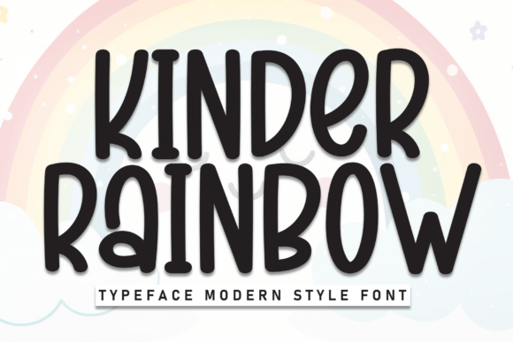Kinder Rainbow: The Playful Typeface for Memorable Branding
