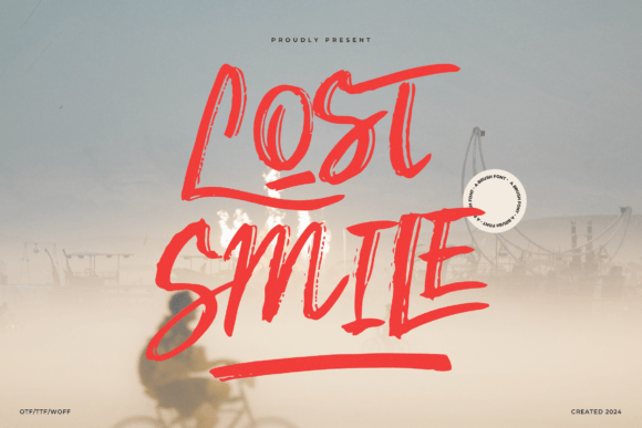 Lost Smile: A Playful Brush Font for Modern Web Design