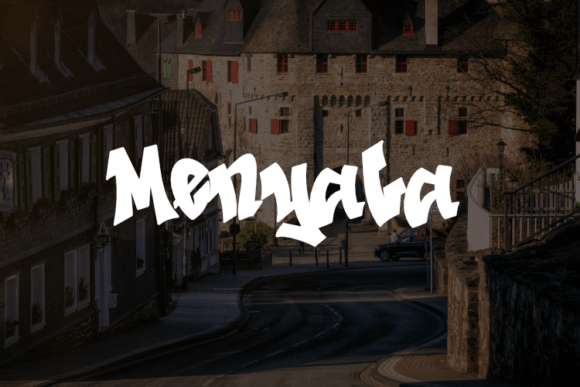 Menyala: The Premium Display Font for Modern Web Design