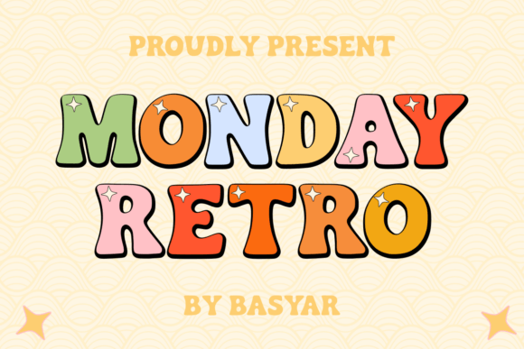 Monday Retro: The Bold Display Font for Playful Branding