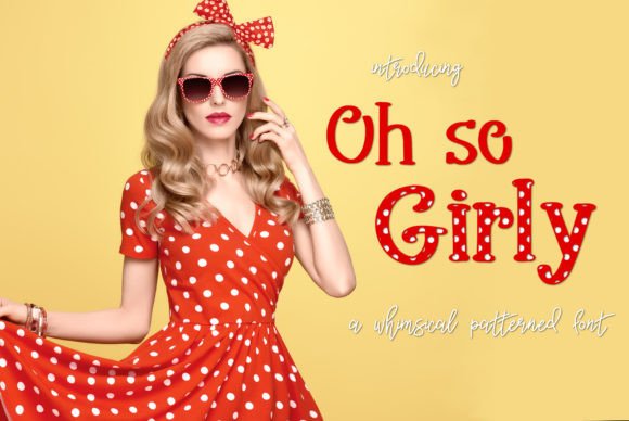 Oh so Girly: The Perfect Script Font for Creative Makers