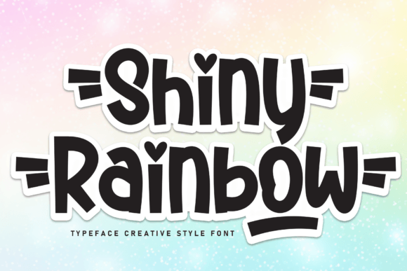 Shiny Rainbow: The Cheerful Handwritten Font for Vibrant Branding