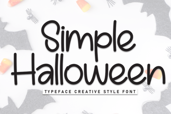 Simple Halloween: A Playful Handwritten Font for Digital Design