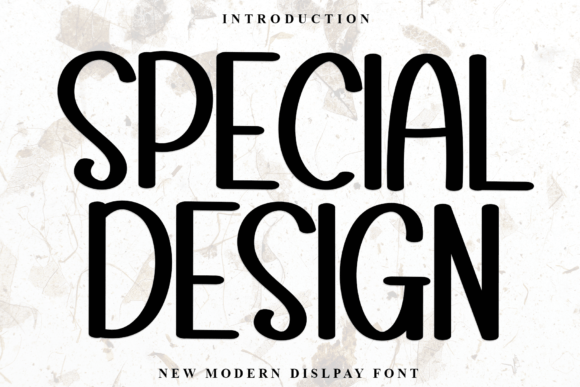 Special Design: A Stylish Font for Elegant Branding