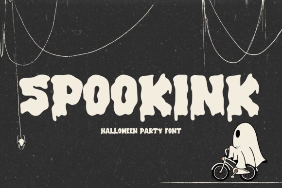 Spookink: The Bold Dripping Font for Spooky Web Design