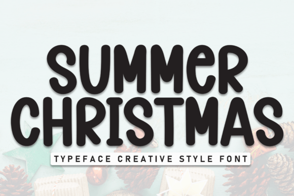 Summer Christmas Typeface Review: Bold Display Fonts for Festive Campaigns