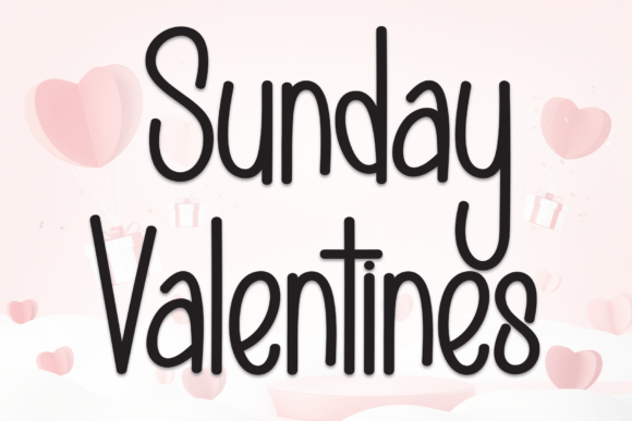 Sunday Valentines: The Perfect Handwritten Display Font for Small Business Branding