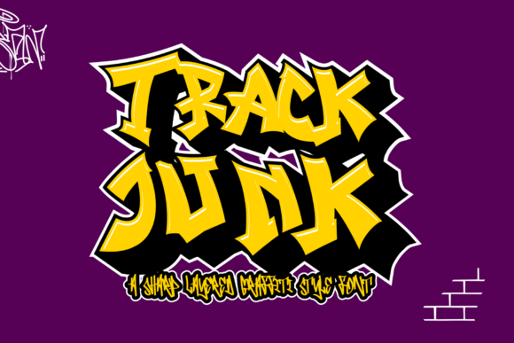 Track Junk: The Urban Display Font for Bold Handmade Brands