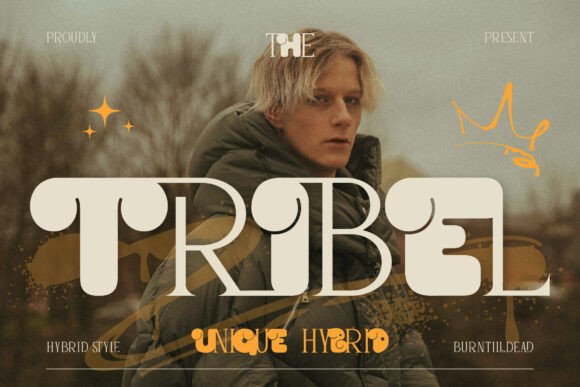 Tribel: A Hybrid Display Typeface for Modern Editorial Design