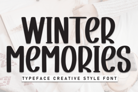 Winter Memories: A Handwritten Display Font for Editorial Design