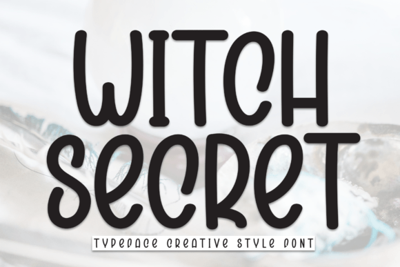 Witch Secret: A Magical Handwritten Display Font for Digital Design